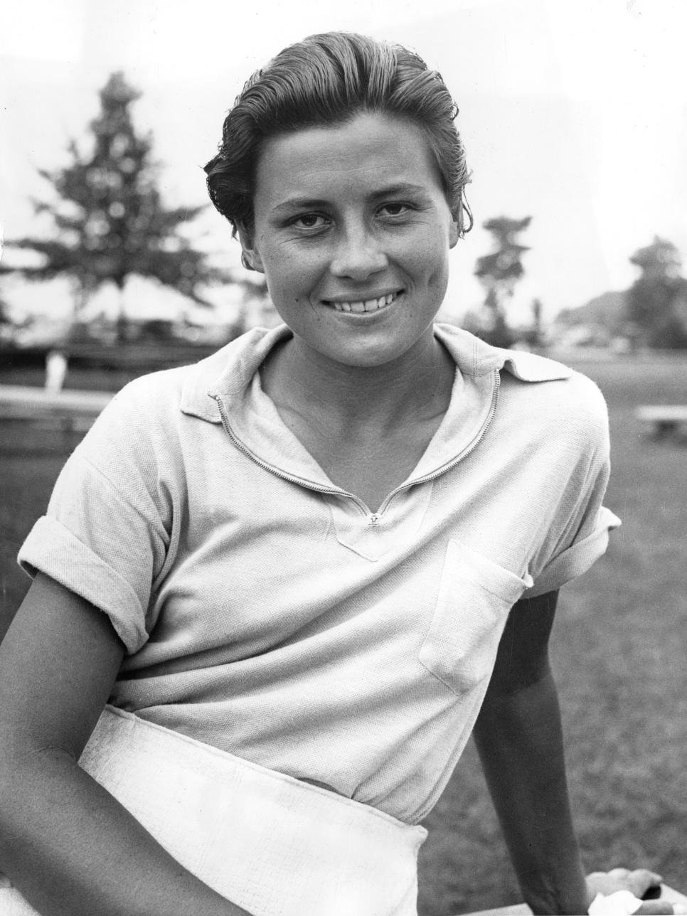 Marion Miley, date and location unknown. This vintage gelatin silver image is from the Howard Schickler collection, acquired by the USGA . (Copyright Unknown/Courtesy USGA Archives)