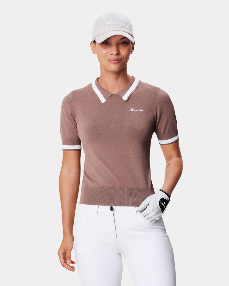 Macade Women's Brie Taupe Range Polo