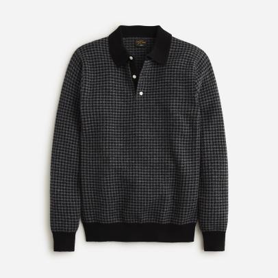 J.Crew Cashmere Collared Sweater 