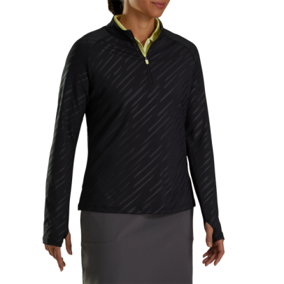 FootJoy Women's Half-Zip Embossed Jacket